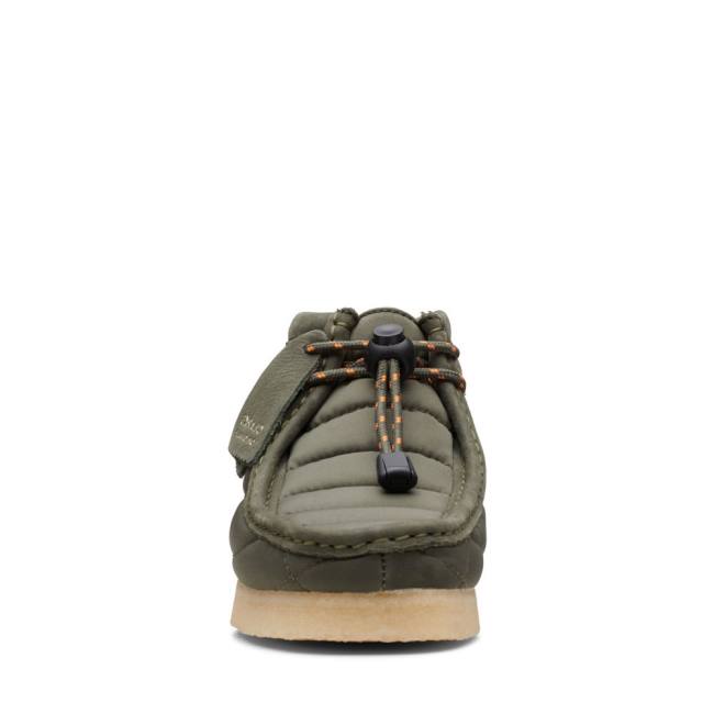 Casual Cizmy Clarks Wallabee Damske Olivovo Zelená | CLK074FVM