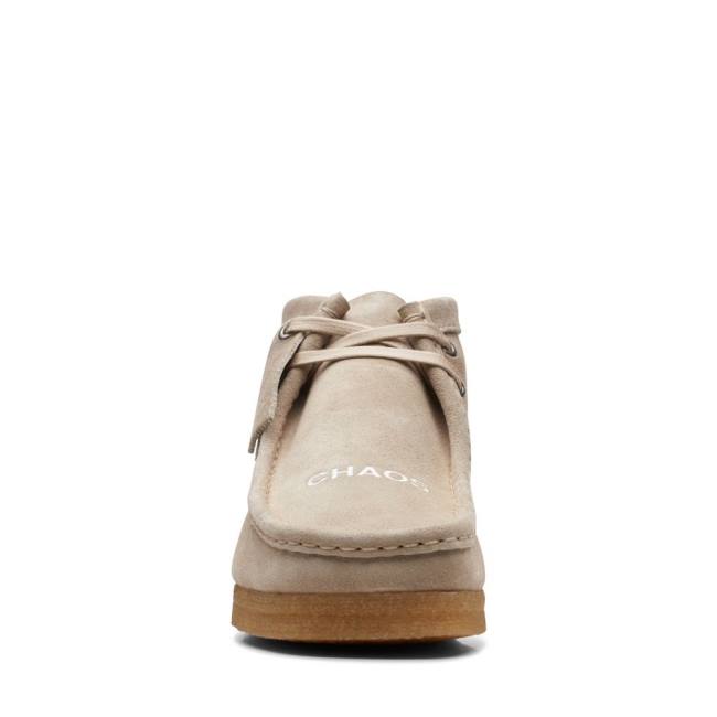 Casual Cizmy Clarks Wallabee Panske Béžové | CLK327QIX