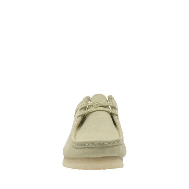 Casual Cizmy Clarks Wallabee Panske Zelene | CLK298XAP