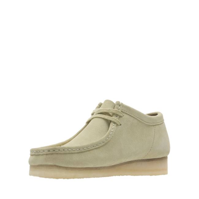 Casual Cizmy Clarks Wallabee Panske Zelene | CLK298XAP