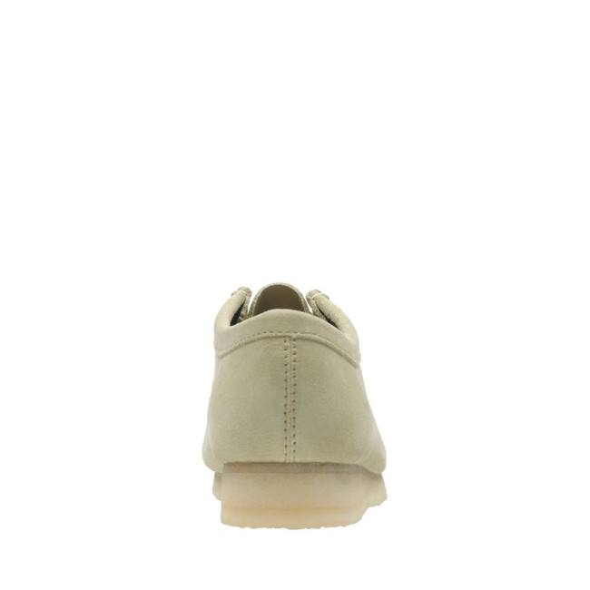 Casual Cizmy Clarks Wallabee Panske Zelene | CLK298XAP