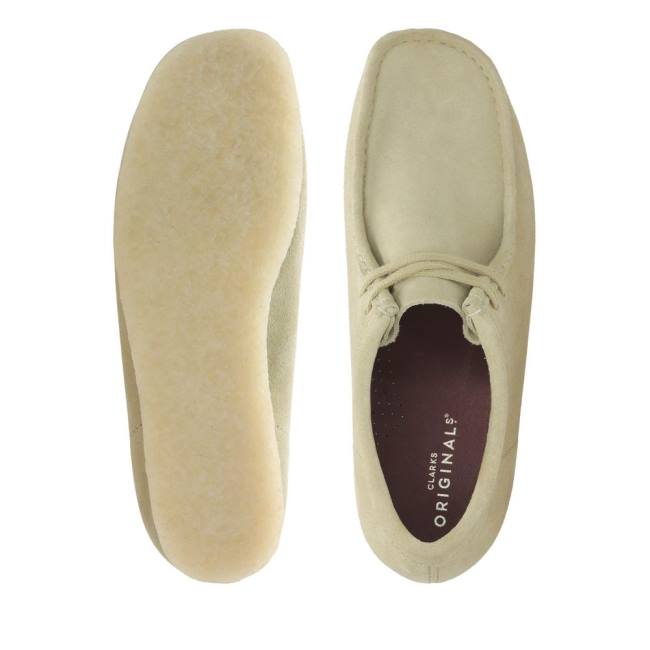 Casual Cizmy Clarks Wallabee Panske Zelene | CLK298XAP