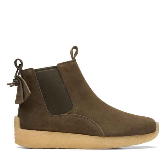 Chelsea Cizmy Clarks Radlett Panske Zelene | CLK340ZRV