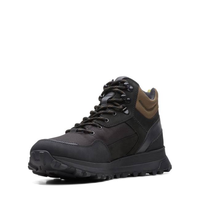 Kotníkové Čižmy Clarks ATL Trek Hi GORE-TEX Panske Čierne | CLK791FIC