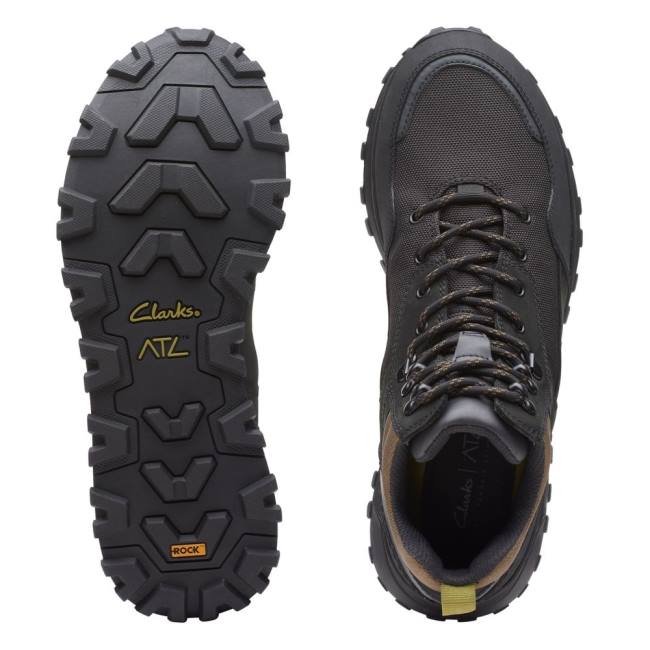 Kotníkové Čižmy Clarks ATL Trek Hi GORE-TEX Panske Čierne | CLK791FIC