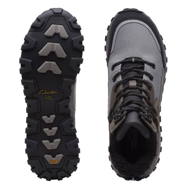 Kotníkové Čižmy Clarks ATL Trek Sky GORE-TEX Damske Siva | CLK041NRO