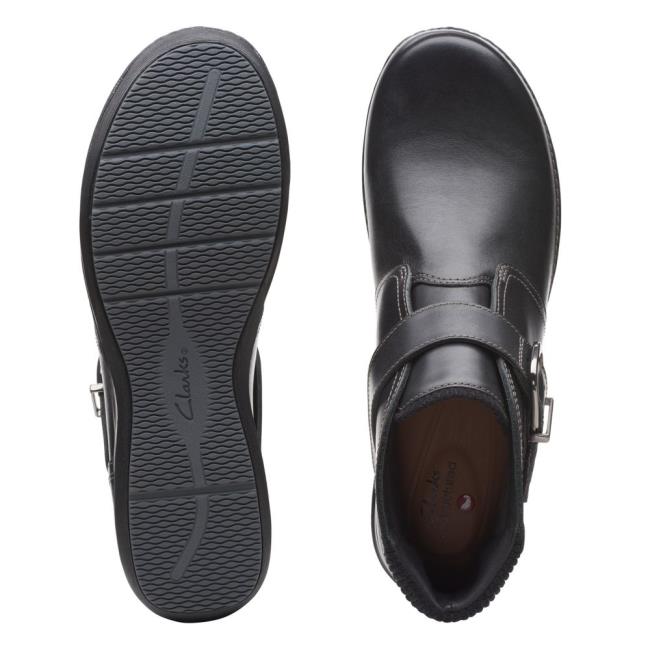 Kotníkové Čižmy Clarks Appley Stredne Damske Čierne | CLK851SBM