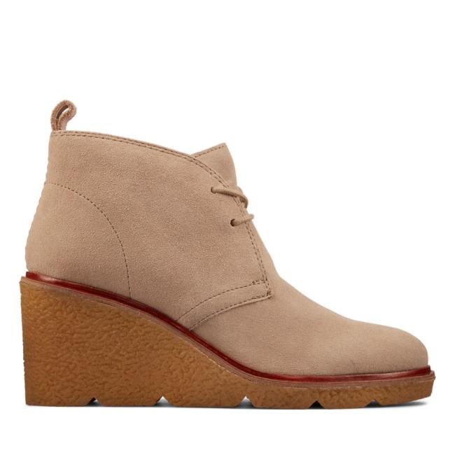 Kotníkové Čižmy Clarks Clarkford DBT Damske Hnede | CLK635QDG