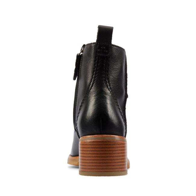 Kotníkové Čižmy Clarks Cologne Zip Damske Čierne | CLK438DWU