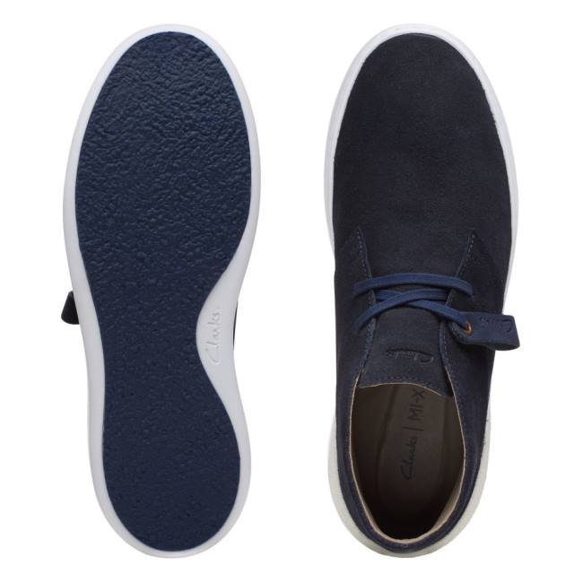 Kotníkové Čižmy Clarks Court Lite Desert Panske Námornícka Modrá | CLK590OQD