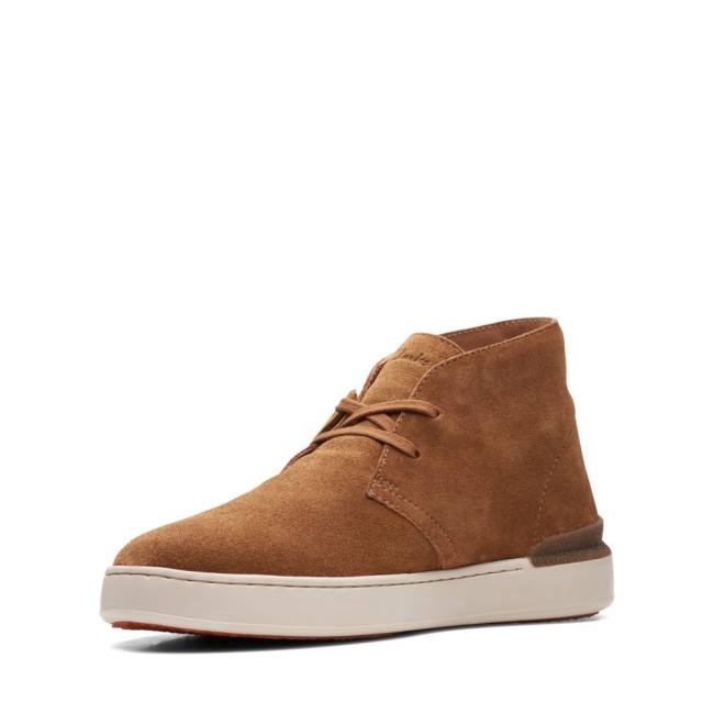 Kotníkové Čižmy Clarks Court Lite Desert Panske Hnede | CLK739VWY