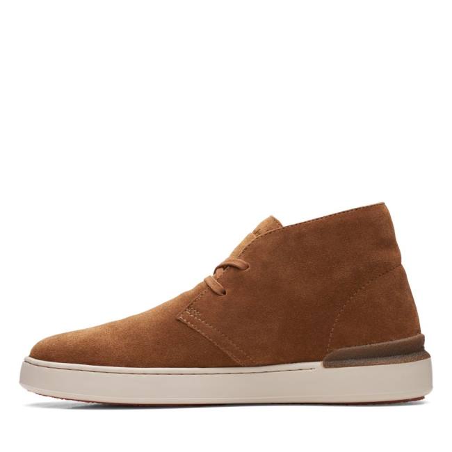 Kotníkové Čižmy Clarks Court Lite Desert Panske Hnede | CLK739VWY