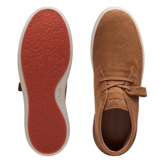 Kotníkové Čižmy Clarks Court Lite Desert Panske Hnede | CLK739VWY