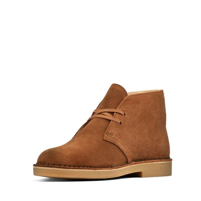 Kotníkové Čižmy Clarks Desert Boot 2 Damske Tmavo Hnede | CLK795CMP