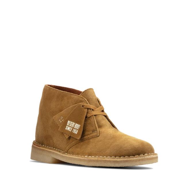 Kotníkové Čižmy Clarks Desert Boot Damske Hnede | CLK687RGN