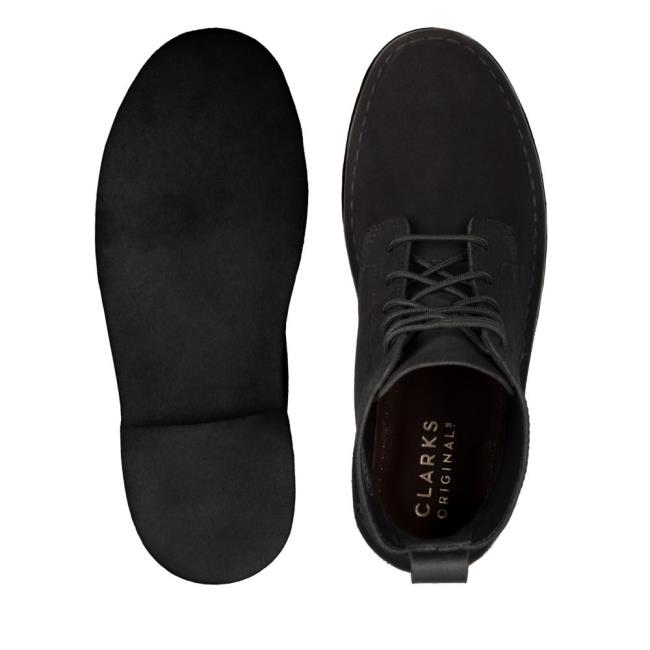 Kotníkové Čižmy Clarks Desert Mali Damske Čierne | CLK012ZTA