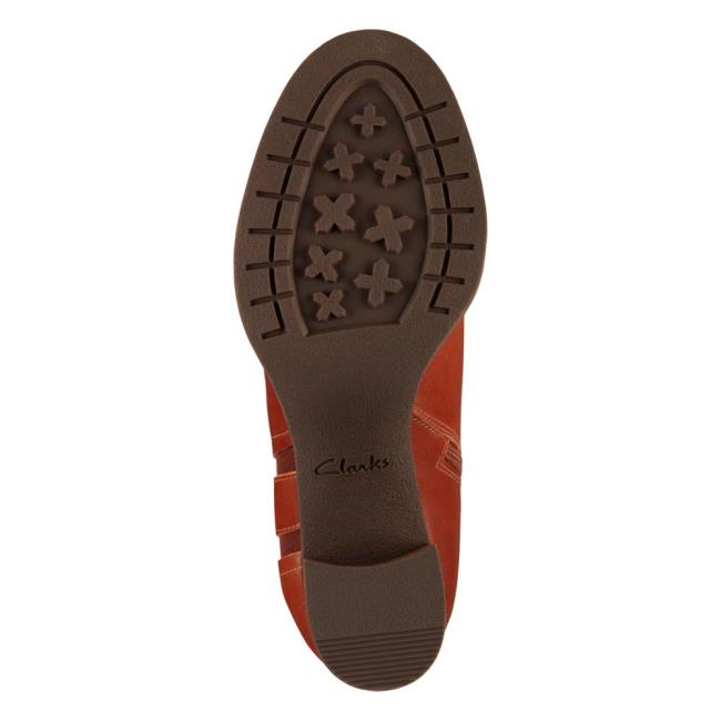 Kotníkové Čižmy Clarks Mable Easy Damske Tmavo Hnede | CLK901QLD