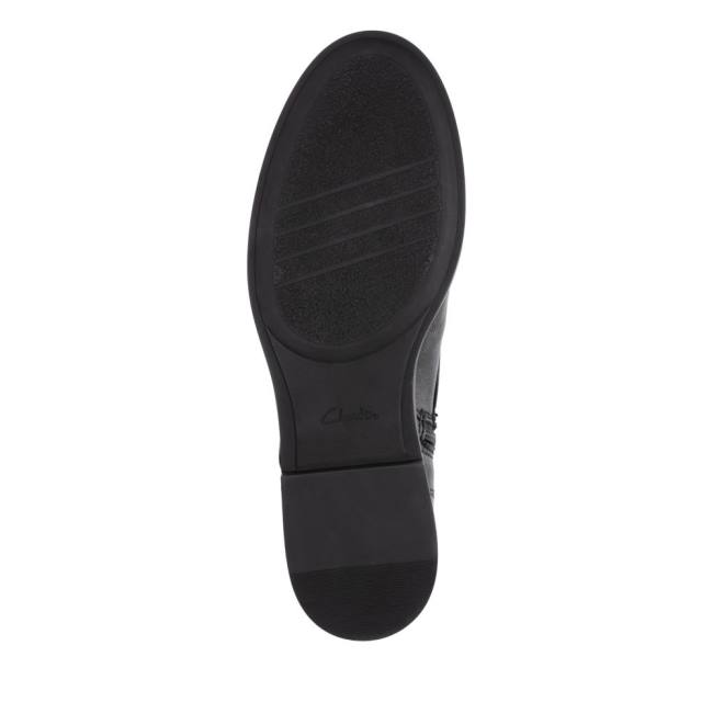 Kotníkové Čižmy Clarks Memi Cipkovane Damske Čierne | CLK603BPJ