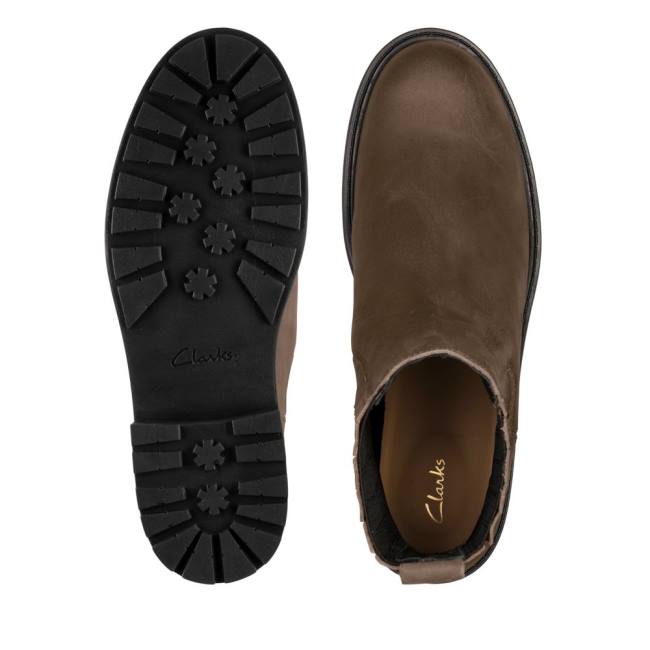 Kotníkové Čižmy Clarks Orinoco2 Stredne Damske Tmavo Olivovo Zelená | CLK698BAM