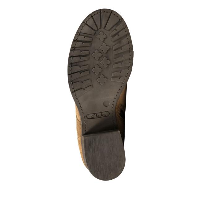 Kotníkové Čižmy Clarks Thornby Cipkovane Damske Hnede | CLK698WFP