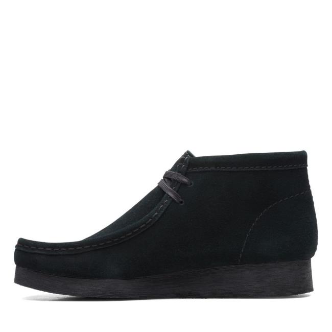 Kotníkové Čižmy Clarks Wallabee Boot 2 Damske Čierne | CLK705UVP