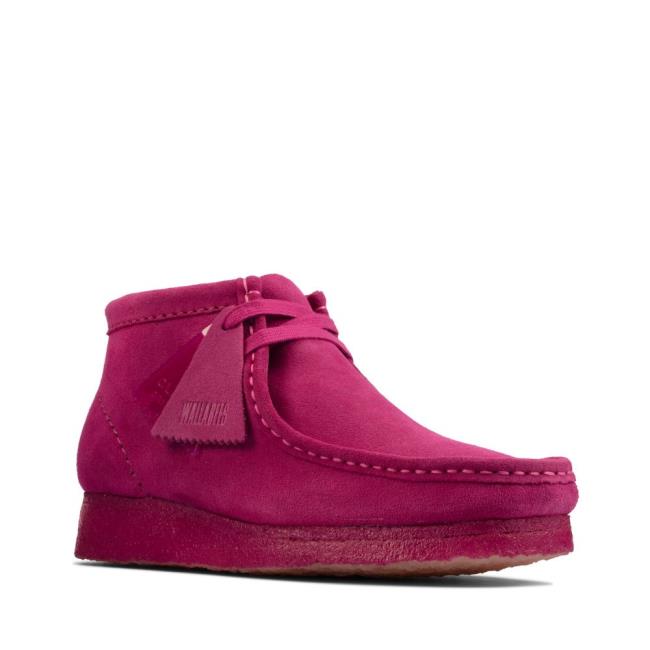 Kotníkové Čižmy Clarks Wallabee Boot Damske Nachový | CLK062ATF