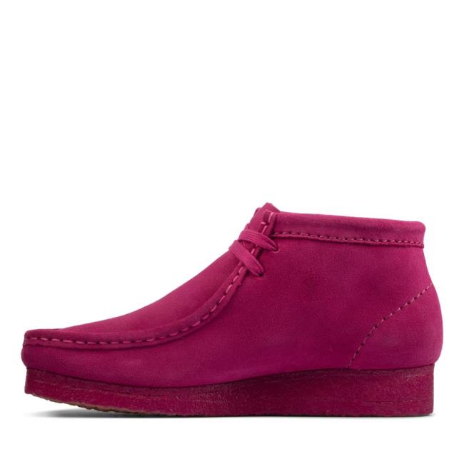 Kotníkové Čižmy Clarks Wallabee Boot Damske Nachový | CLK062ATF