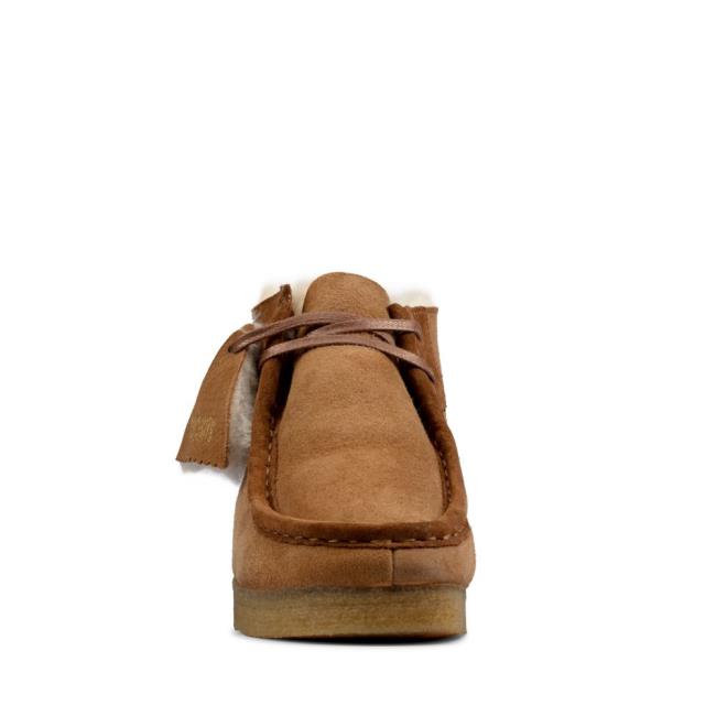 Kotníkové Čižmy Clarks Wallabee Boot Damske Hnede | CLK270ZKA