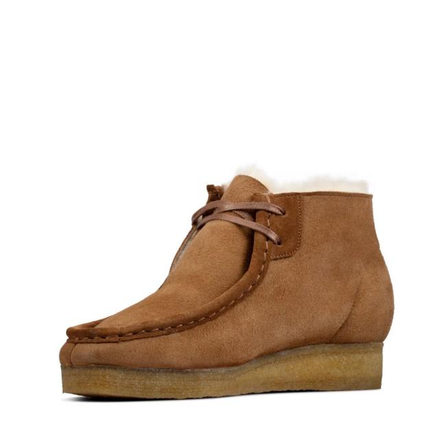 Kotníkové Čižmy Clarks Wallabee Boot Damske Hnede | CLK270ZKA