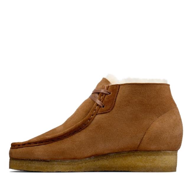 Kotníkové Čižmy Clarks Wallabee Boot Damske Hnede | CLK270ZKA