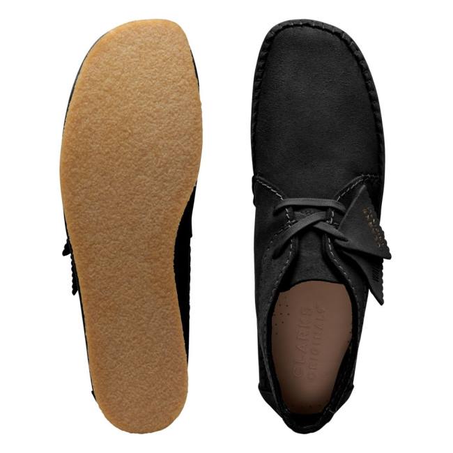 Kotníkové Čižmy Clarks Weaver Panske Čierne | CLK632LWS