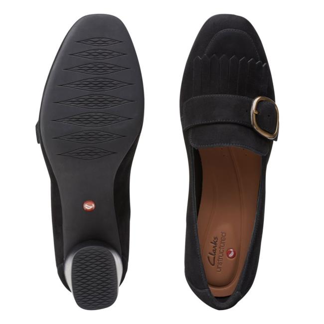 Lodicky Clarks Un Cosmo Go Damske Čierne | CLK834ACS