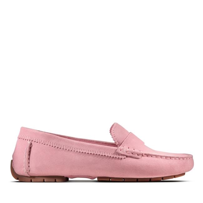 Mokasiny Clarks C Mocc Damske Ruzove | CLK259HOS