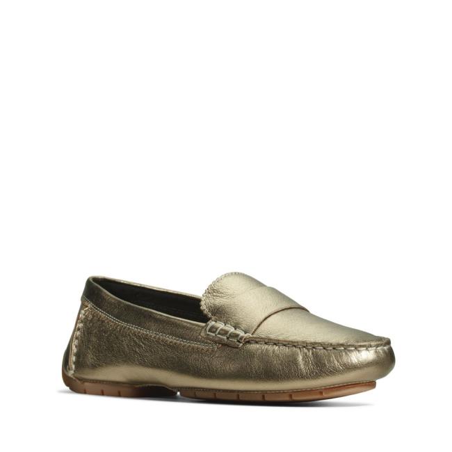 Mokasiny Clarks C Mocc Damske Siva | CLK284DTP