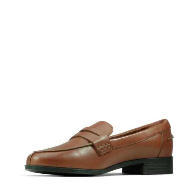 Mokasiny Clarks Hamble Loafer Damske Hnede | CLK739JLR