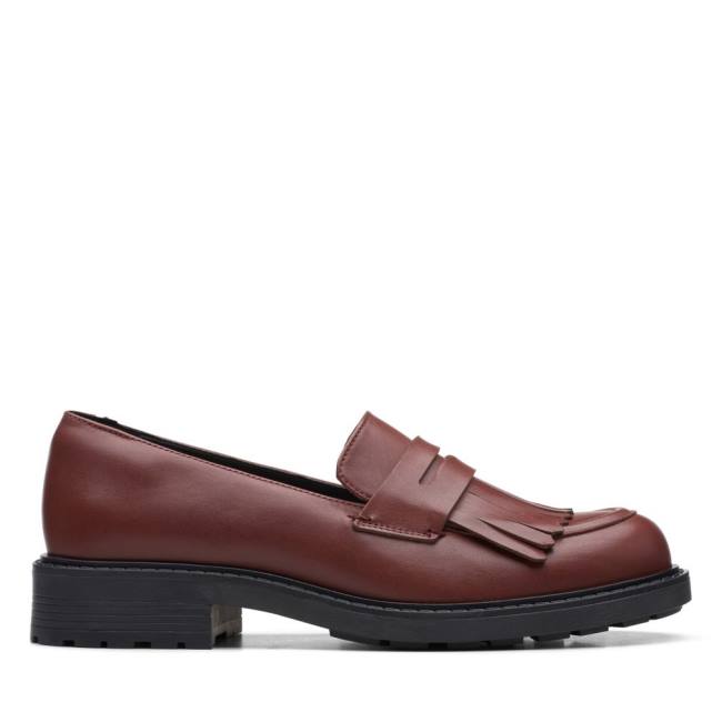 Mokasiny Clarks Orinoco 2 Loafer Damske Chestnut | CLK865WZP