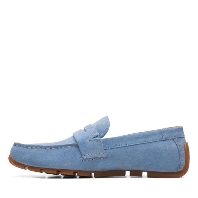 Mokasiny Clarks Oswick Bar Panske Modre | CLK439XRW