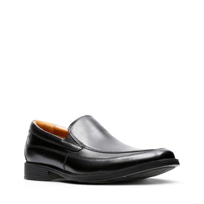 Mokasiny Clarks Tilden Free Panske Čierne | CLK295YGB