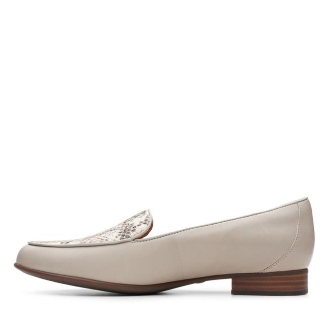 Mokasiny Clarks Un Blush Ease Damske Siva | CLK153BND