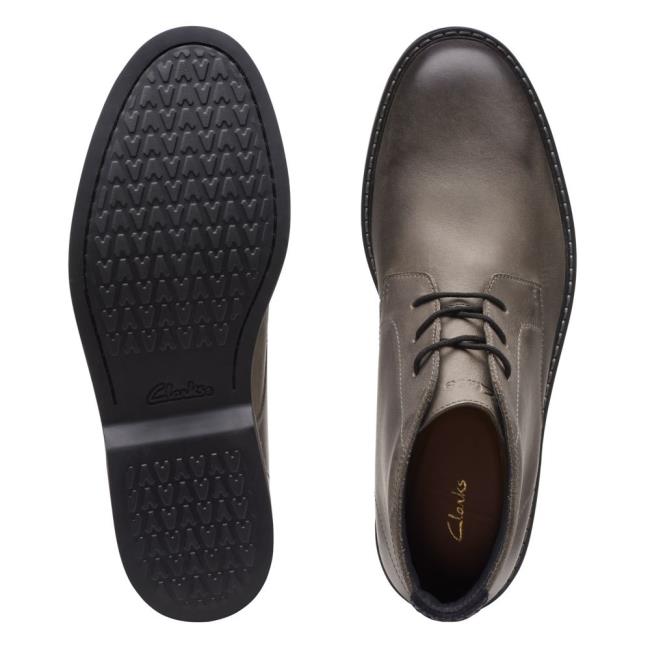 Originals Čižmy Clarks Atticus LT Stredne Panske Tmavo Siva | CLK794RIF