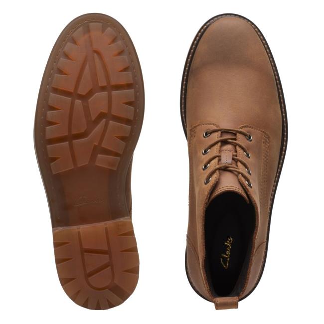 Originals Čižmy Clarks Chard Stredne Panske Tmavo Hnede | CLK782DAP