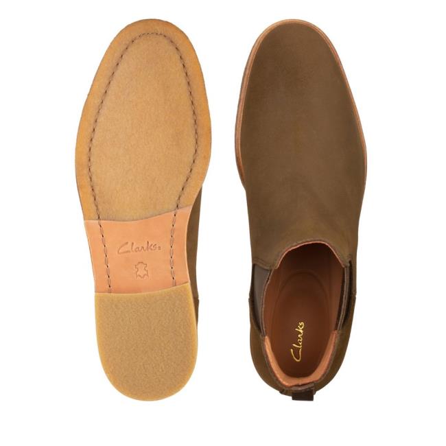 Originals Čižmy Clarks Clarkdale Gobi Panske Tmavo Olivovo Zelená | CLK621AJN