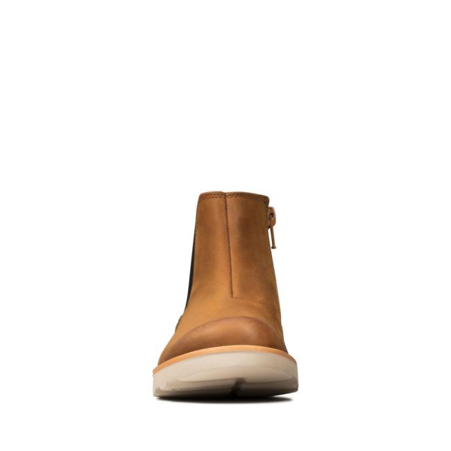 Originals Čižmy Clarks Crown Halo Kid Dievcenske Hnede | CLK896EUR