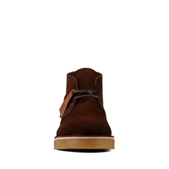 Originals Čižmy Clarks Desert Boot 221 Panske Tmavo Hnede | CLK471XDE