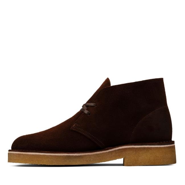 Originals Čižmy Clarks Desert Boot 221 Panske Tmavo Hnede | CLK471XDE