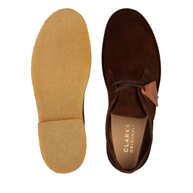 Originals Čižmy Clarks Desert Boot 221 Panske Tmavo Hnede | CLK471XDE