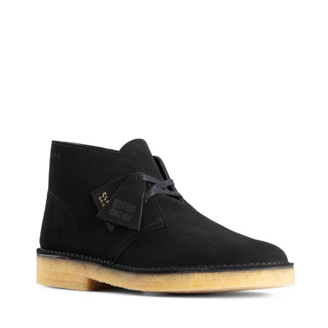 Originals Čižmy Clarks Desert Boot 221 Panske Čierne | CLK769VYI