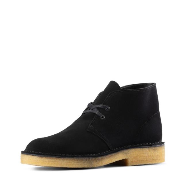 Originals Čižmy Clarks Desert Boot 221 Panske Čierne | CLK769VYI