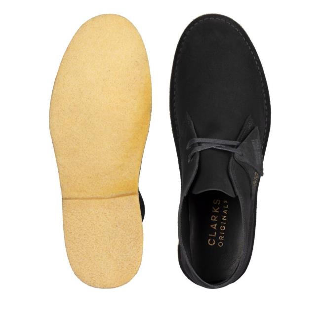 Originals Čižmy Clarks Desert Boot 221 Panske Čierne | CLK769VYI