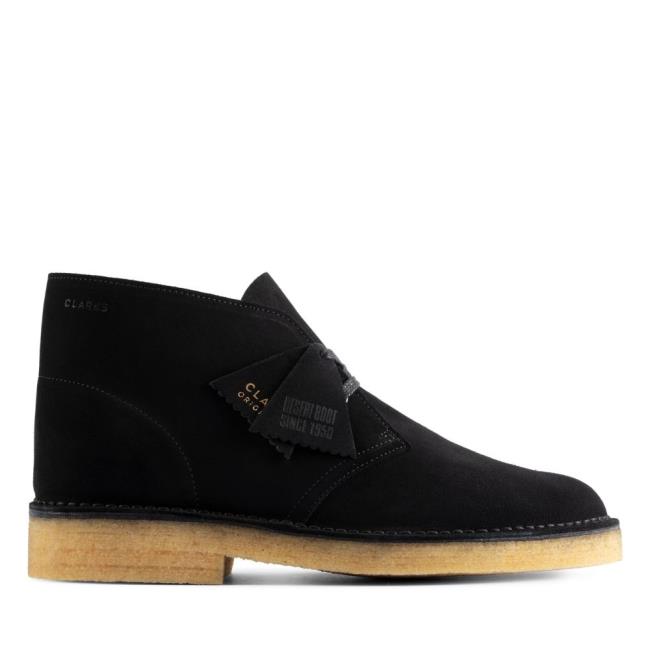 Originals Čižmy Clarks Desert Boot 221 Panske Čierne | CLK769VYI